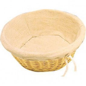 Panier en osier Olympia rond