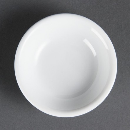 Coupelles à sauce soja Olympia Whiteware 70mm