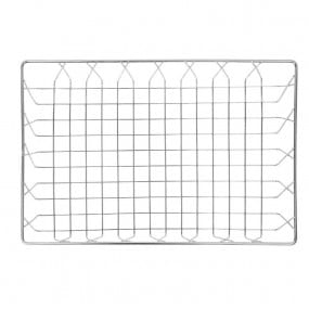 Panier de présentation inox Olympia 450 x 300 x 100mm