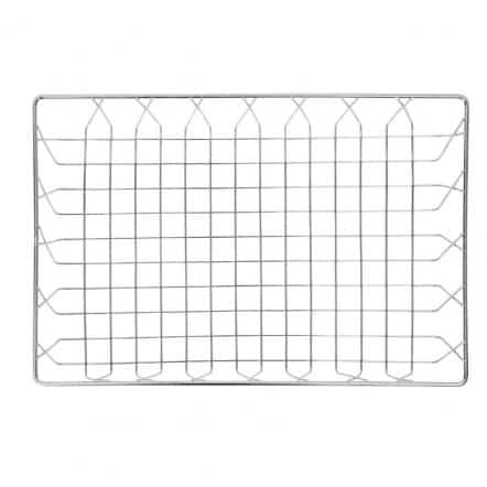 Panier de présentation inox Olympia 450 x 300 x 100mm
