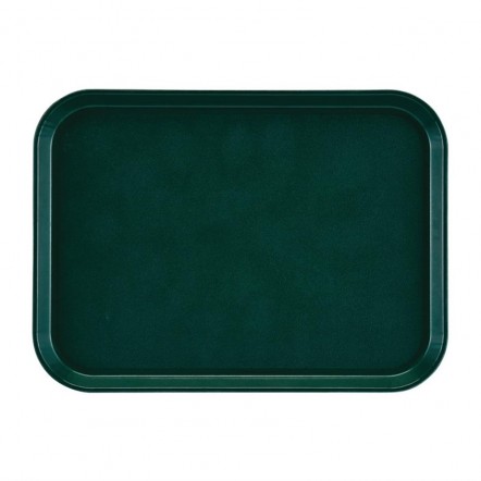 Plateau rectangulaire antidérapant en fibre de verre EpicTread Cambro vert 35 cm