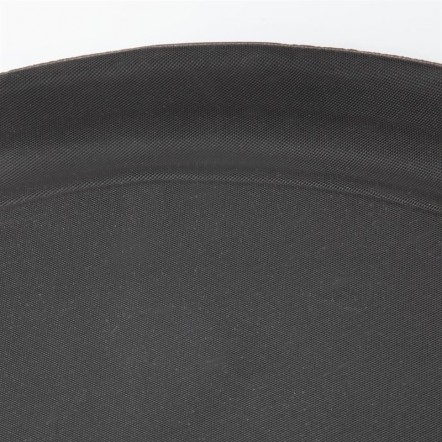Plateau ovale en plastique anti-glisse Kristallon