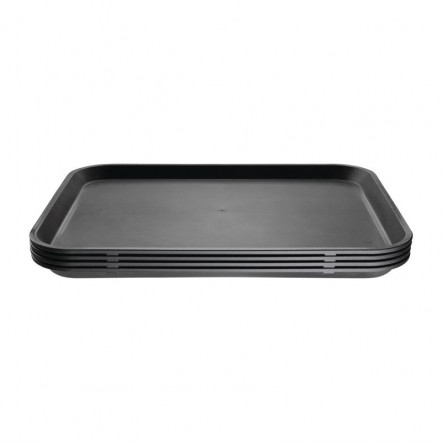 Plateau antidérapant en plastique Kristallon rectangulaire 405 x 305mm