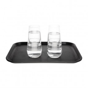 Plateau antidérapant en plastique Kristallon rectangulaire 405 x 305mm