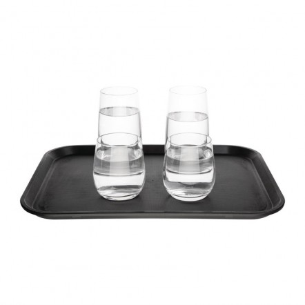 Plateau antidérapant en plastique Kristallon rectangulaire 405 x 305mm
