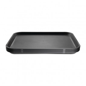 Plateau antidérapant en plastique Kristallon rectangulaire 458x356mm