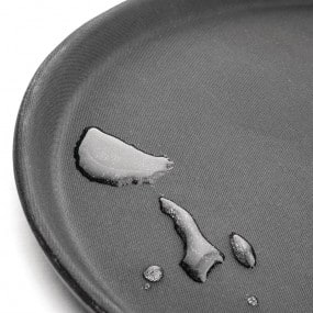 Plateau antidérapant en plastique Kristallon rond noir 406mm