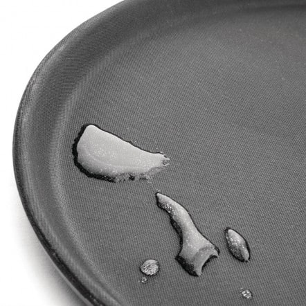 Plateau antidérapant en plastique Kristallon rond noir 406mm