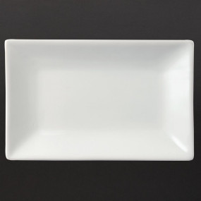Plat rectangulaire de service 200 x 130mm Olympia