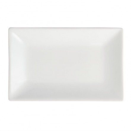 Plat rectangulaire de service 200 x 130mm Olympia