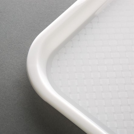 Plateau self-service Kristallon blanc 450 x 350mm