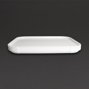 Plateau self-service Kristallon blanc 450 x 350mm