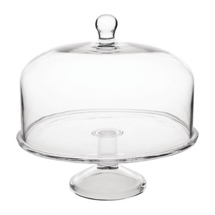 Cloche à gâteau en verre Olympia