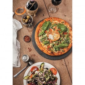 Plateau à pizza en ardoise...