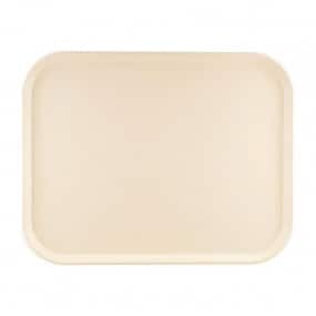 Plateau de service en polyester Roltex America 460x360mm beige