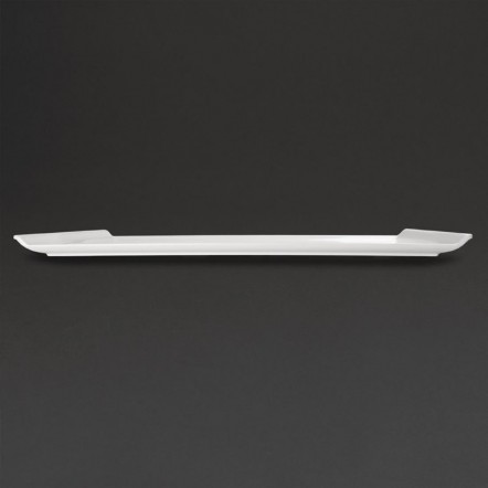 Plateau blanc en mélamine Kristallon 530x330x25mm