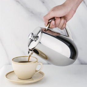 Cafetière isotherme Olympia finition miroir 6 tasses