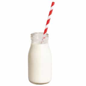 Mini bouteille de lait en verre Olympia 200ml x12