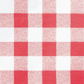 Nappe PVC à carreaux rouges...