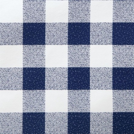 Nappe PVC à carreaux bleus 1370 x 1778mm