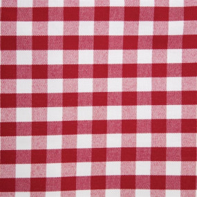 Serviettes à carreaux...