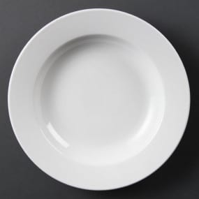 Assiettes creuses blanches...