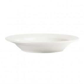 Assiettes creuses blanches Olympia 270mm