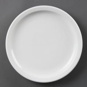 Assiettes à bord étroit blanches Olympia 230mm