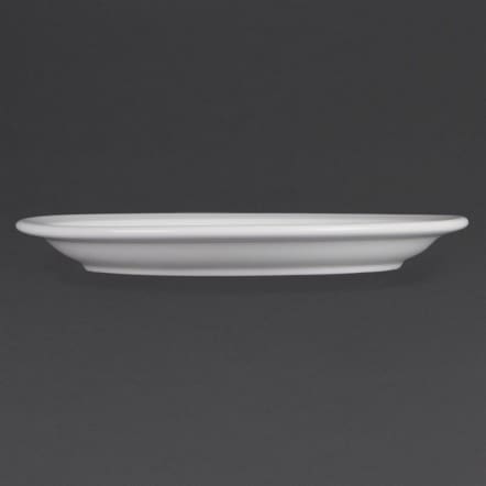 Assiettes à bord étroit blanches Olympia 230mm