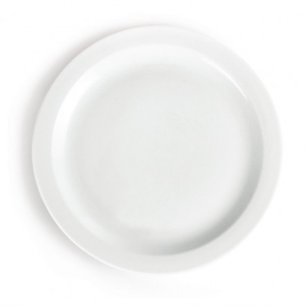 Assiettes à bord étroit blanches Olympia 280mm