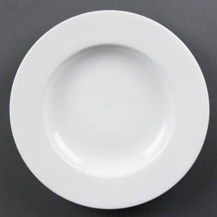 Assiettes à pâtes blanches 310mm Olympia