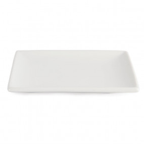 Assiettes carrées blanches Olympia 140mm