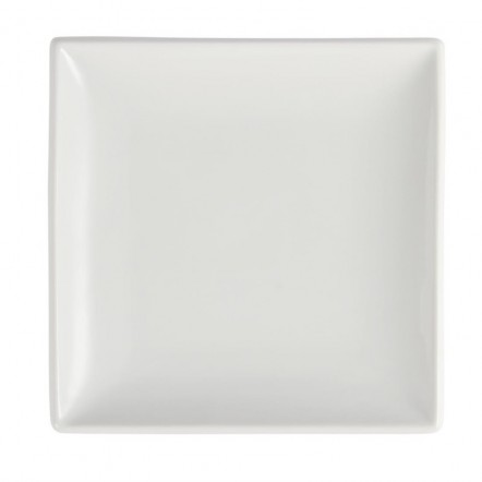 Assiettes carrées blanches Olympia 180mm