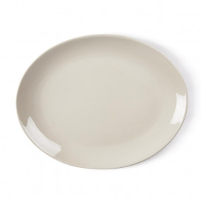 Assiettes creuses ovales Olympia Ivory 328 x 264mm