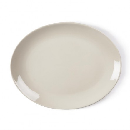 Assiettes creuses ovales Olympia Ivory 328 x 264mm