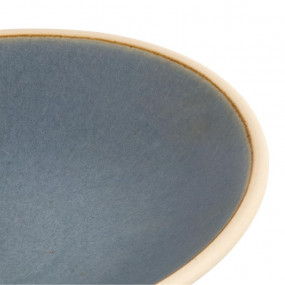 Assiettes creuses granit bleu Olympia Canvas 20 cm