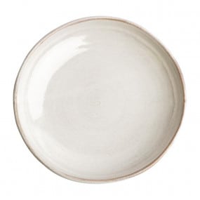 Assiettes creuses calottes blanc Murano Olympia Canvas 23 cm