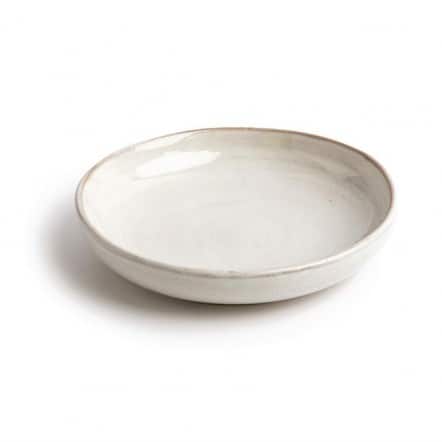 Assiettes creuses calottes blanc Murano Olympia Canvas 23 cm