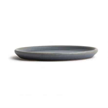 Assiettes plates granit bleu Olympia Canvas 18 cm