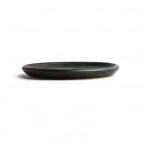 Assiettes plates vert bronze Olympia Canvas 18 cm