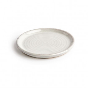 Assiettes plates blanc...