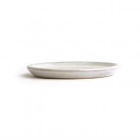 Assiettes plates blanc Murano Olympia Canvas 18 cm
