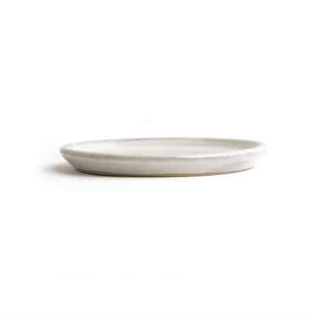 Assiettes plates blanc Murano Olympia Canvas 18 cm