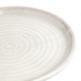 Assiettes plates blanc Murano Olympia Canvas 18 cm