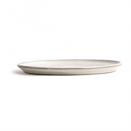 Assiettes plates blanc Murano Olympia Canvas 26,5 cm