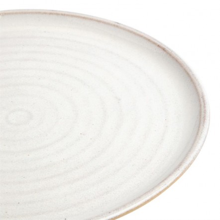 Assiettes plates blanc Murano Olympia Canvas 26,5 cm