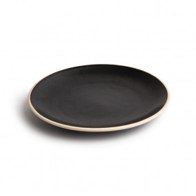Assiettes coupes noir mat...