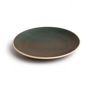 Assiettes coupes vert...