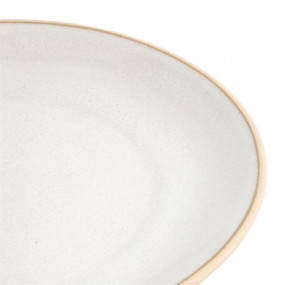 Assiettes coupes blanc Murano Olympia Canvas 27 cm