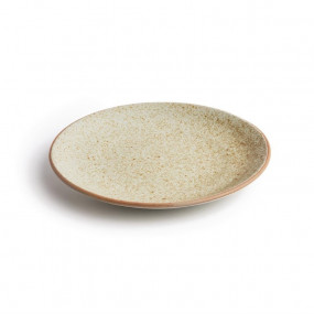 Assiettes coupes beige...